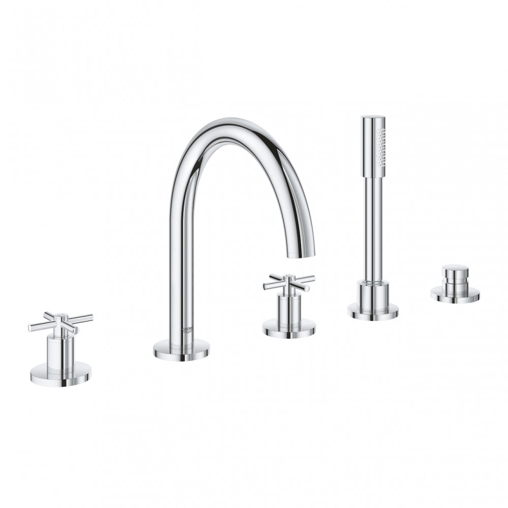 Grohe Atrio 5-lyukas kádkombináció, króm 19923003