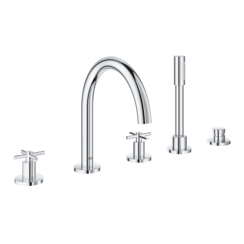 Grohe Atrio 5-lyukas kádkombináció, króm 19923003