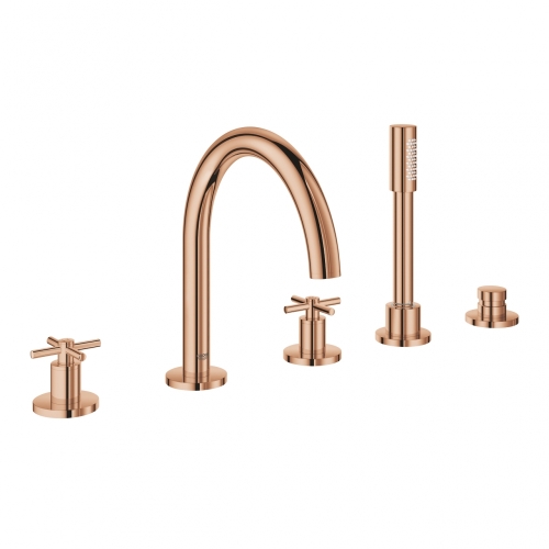 Grohe Atrio 5-lyukas kádkombináció, warm sunset 19923DA3