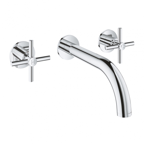 Grohe Atrio 3-lyukas mosdócsaptelep M-es méret, króm 20164003