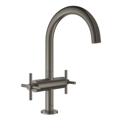 Grohe Atrio mosdócsaptelep L-es méret, matt hard grafit 21019AL3