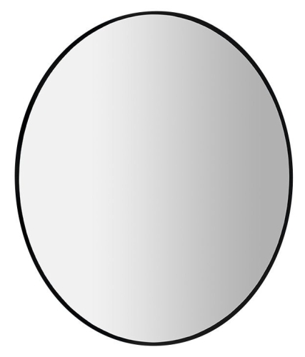 Sapho SHARON LED tükör, átm:80cm, matt fekete E28904CI