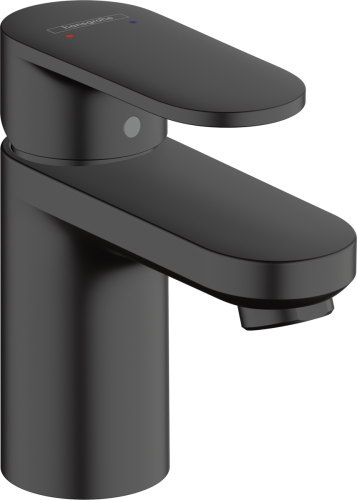 Hansgrohe Vernis Blend egykaros mosdócsaptelep 70, automata lefolyógarnitúrával, matt fekete 71550670