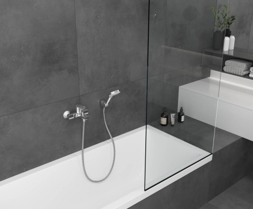 Hansgrohe Vernis Blend zuhanytartó szett Vario, 160 cm-es zuhanytömlővel 26273000