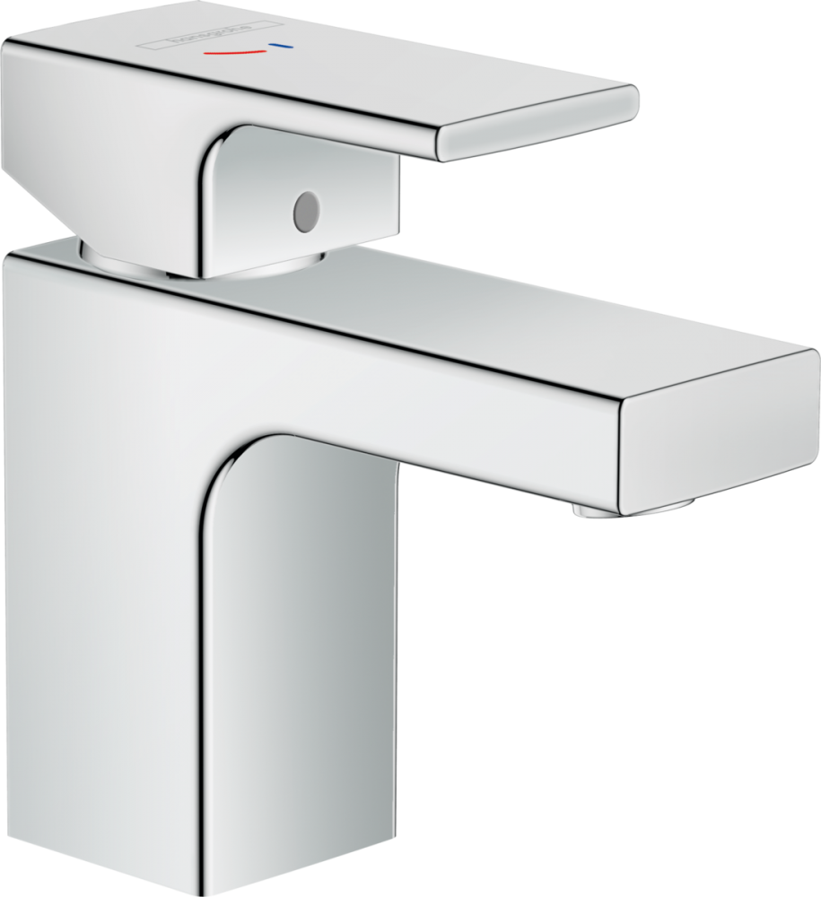 Hansgrohe Vernis Shape egykaros mosdócsaptelep 70, CoolStart, automata lefolyógarnitúrával 71593000