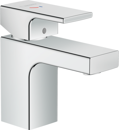 Hansgrohe Vernis Shape egykaros mosdócsaptelep 70, CoolStart, automata lefolyógarnitúrával 71593000