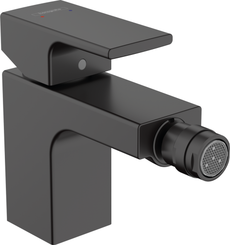 Hansgrohe Vernis Shape egykaros bidécsaptelep automata lefolyógarnitúrával matt fekete 71211670