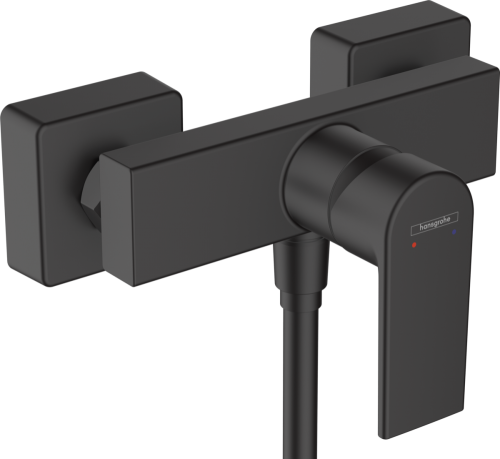 Hansgrohe Vernis Shape egykaros zuhanycsaptelep matt fekete 71650670