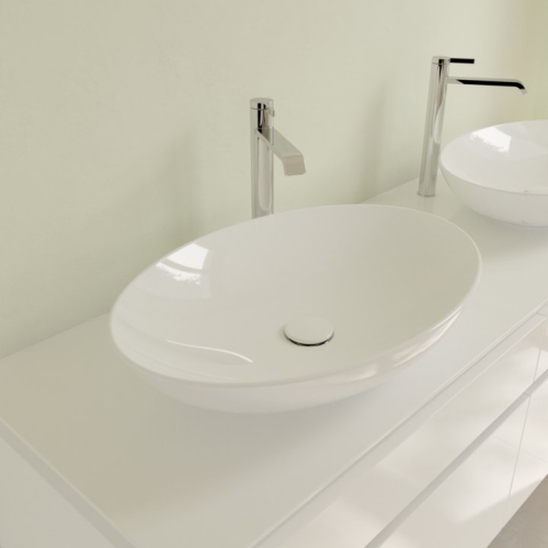 Villeroy and Boch Loop & Friends Surface 62x42 cm ráültethető mosdó CeramicPlus felülettel 4A4800R1