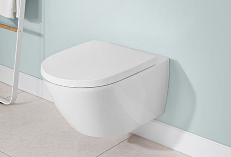 Villeroy & Boch Subway 3.0 Twistflush perem nélküli fali wc Stone White CeramicPlus felülettel 4670T0RW