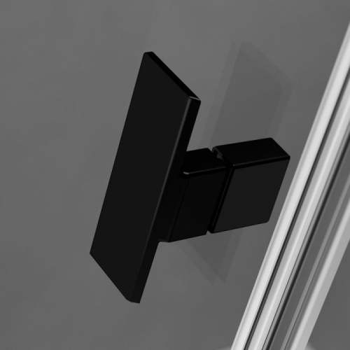 Radaway Nes Black DWJ II 80 cm balos zuhanyajtó, fekete 10036080-54-01L