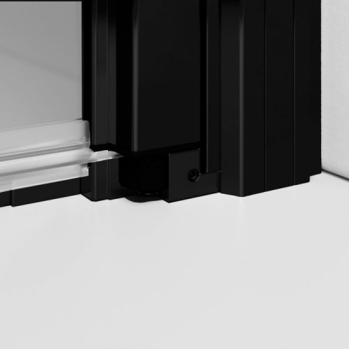 Radaway Nes Black DWJ II 80 cm balos zuhanyajtó, fekete 10036080-54-01L
