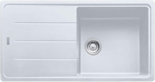 Franke Basis gránit mosogató 970x500 mm, fehér 114.0285.303