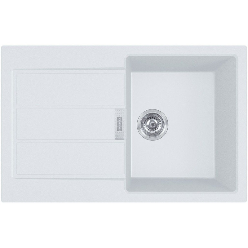 Franke Sirius 2.0 Tectonite mosogató 780x500 mm, fehér 143.0613.581