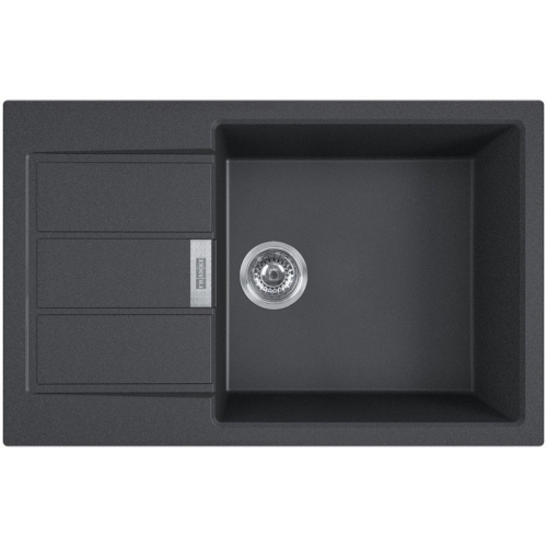 Franke Sirius 2.0 Tectonite mosogató 780x500 mm, fekete 143.0617.613