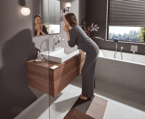 Hansgrohe Vivenis 210 egykaros mosdócsaptelep lefolyógarnitúra nélkül, króm 75032000