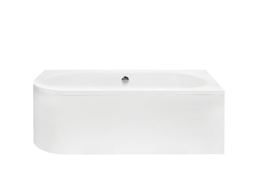 Besco AVITA 180x80 cm jobbos aszimmetrikus kád, fehér WAV-180-NP