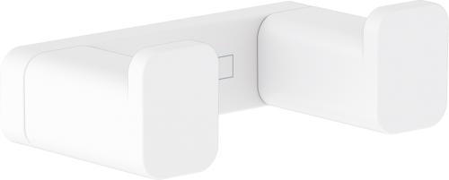 Hansgrohe AddStoris törölköző horog két kampóval, matt fehér 41755700