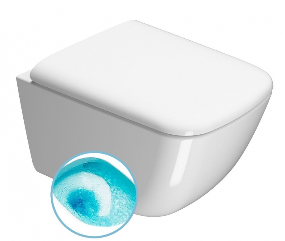 Sapho GSI SAND SWIRLFLUSH Fali WC, 37x50cm 901611