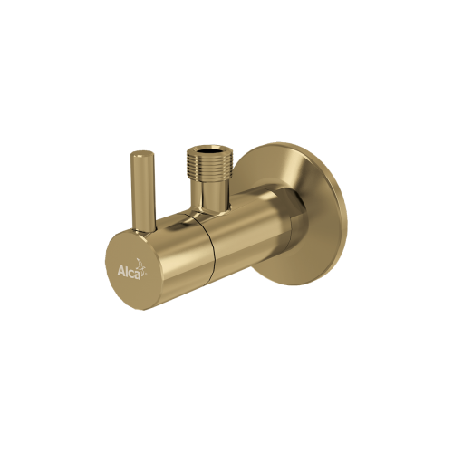 Alcaplast ARV001-G-B Sarokszelep szűrővel GOLD-szálcsiszolt matt
