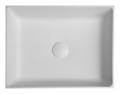 Sapho FORMIGO beton mosdó, 47,5x13x36,5cm, fehér FG011