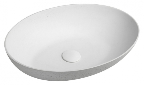 Sapho FORMIGO beton mosdó, 60x14,5x40,5cm, fehér FG021