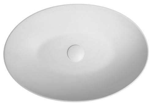 Sapho FORMIGO beton mosdó, 60x14,5x40,5cm, fehér FG021