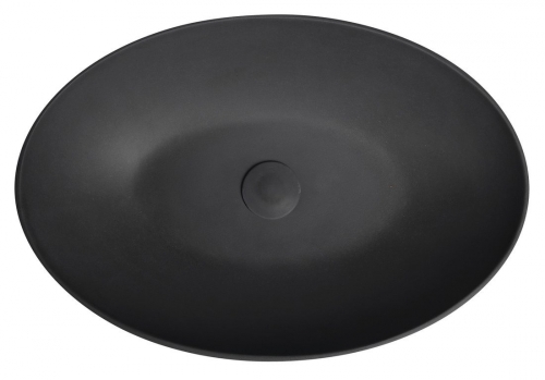 Sapho FORMIGO beton mosdó, 60x14,5x40,5cm, antracit FG026