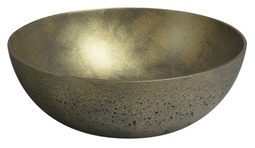 Sapho FORMIGO beton mosdó, átm:39cm, arany FG131