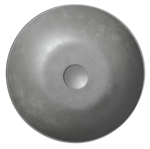 Sapho FORMIGO beton mosdó, átm:39cm, ezüst FG132