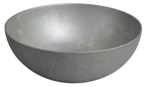 Sapho FORMIGO beton mosdó, átm:39cm, ezüst FG132