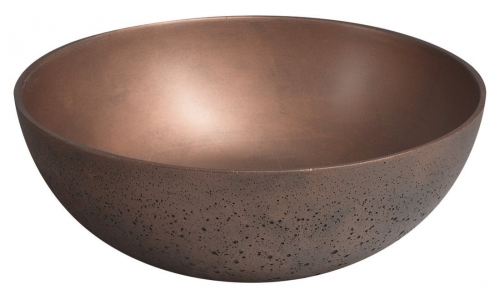 Sapho FORMIGO beton mosdó, átm:39cm, réz FG133
