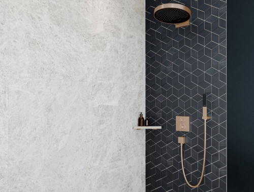 Hansgrohe Rainfinity Keskeny kézizuhany 100 1jet, szálcsiszolt bronz 26866140