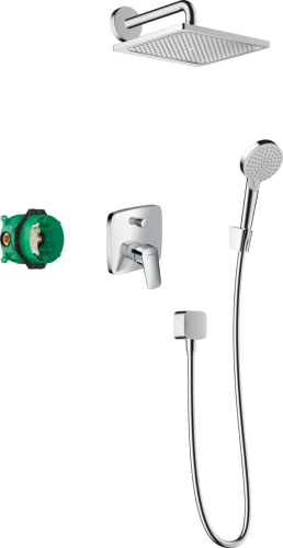Hansgrohe Crometta E Zuhanyrendszer 240, 1 jet, egykaros csapteleppel 27957000