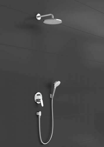 Hansgrohe Crometta S Zuhanyrendszer 240, 1 jet, egykaros csapteleppel 27958000