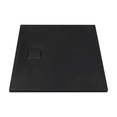 Marmy Loft öntött márvány zuhanytálca 100x100 cm, CAVALLI BLACK 80 7983 10 10 54