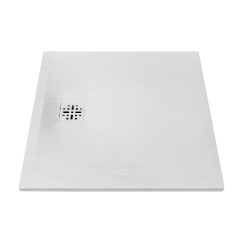 Marmy BASALTO 80x80 cm zuhanytálca Prada White 80 8112 80 80 50