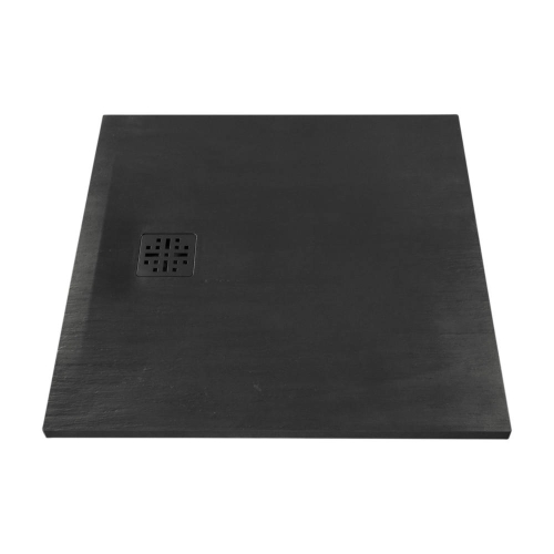 Marmy BASALTO 90x90 cm zuhanytálca Cavalli Black 80 8113 90 90 54