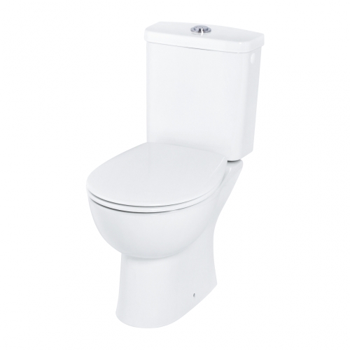 Grohe Bau Ceramic perem nélküli, hátsó kifolyású monoblokkos wc szett 39496000
