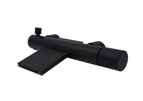 AREZZO design Artfield kádcsaptelep, matt fekete AR-6020BL