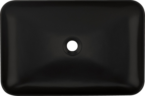 Deante Tess pultra ültethető mosdó 60x40 cm, fekete CDS NU6S