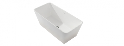 Wellis Carib White 167,5x85 cm öntöttmárvány szabadonálló kád matt fehér WK00182