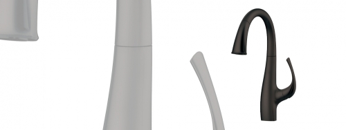 Wellis Infinity Black mosogató csaptelep matt fekete ACS0323