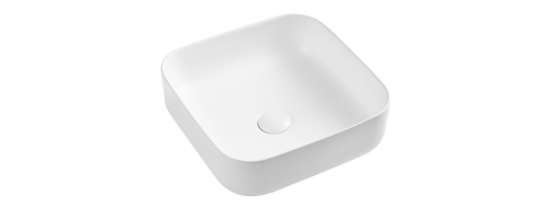 Wellis Azalea Matt 39x39 cm pultra építhető mosdó matt fehér WF00086
