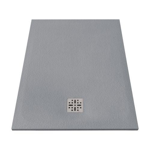 Marmy Dolomite öntött márvány zuhanytálca 70x90 cm, Valentino Grey 80 7635 70 90 53