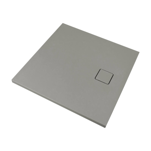 Marmy Loft öntött márvány zuhanytálca 90x90 cm, Valentino Grey 80 7975 90 90 53