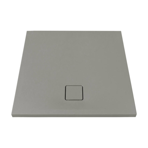 Marmy Loft öntött márvány zuhanytálca 90x90 cm, Valentino Grey 80 7975 90 90 53