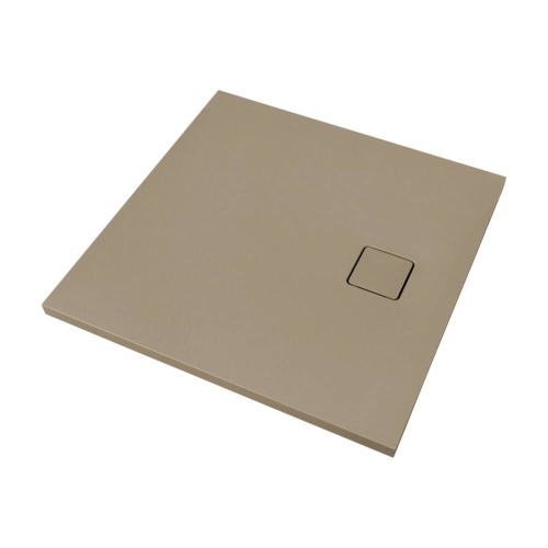 Marmy Loft öntött márvány zuhanytálca 90x90 cm, Gucci Latte 80 7975 90 90 56