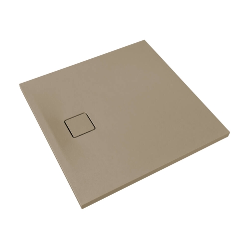 Marmy Loft öntött márvány zuhanytálca 90x90 cm, Gucci Latte 80 7975 90 90 56