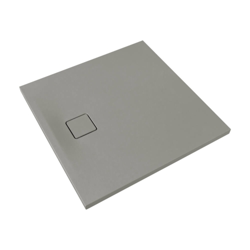 Marmy Loft öntött márvány zuhanytálca 100x100 cm, Valentino Grey 80 7983 10 10 53